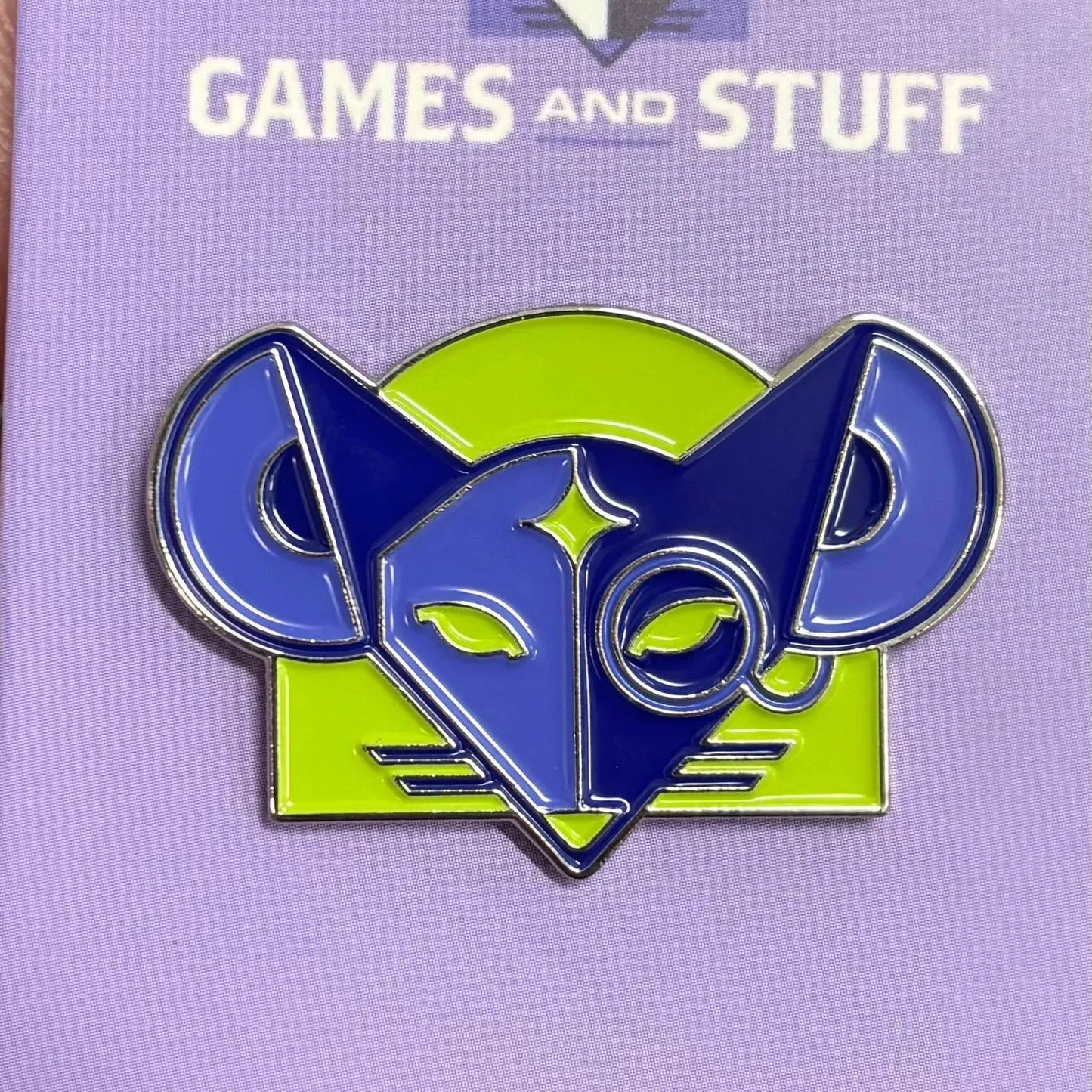 GAMES AND STUFF ENAMEL MISCHIEF PIN