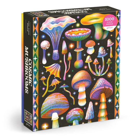 COSMIC MUSHROOMS 1000PC PUZZLE