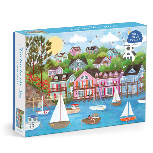 HARBOR BY THE SEA 1000 PC JIGSAW PUZZLE