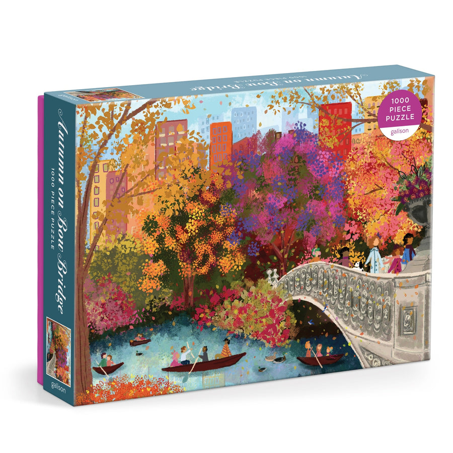 AUTUMN ON BOW BRIDGE 1000PC PUZZLE