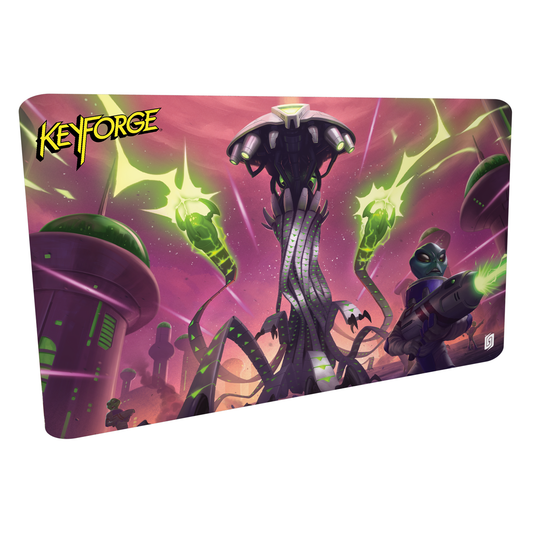 KEYFORGE GRIM REMINDERS INVASION PLAYMAT (MARS)