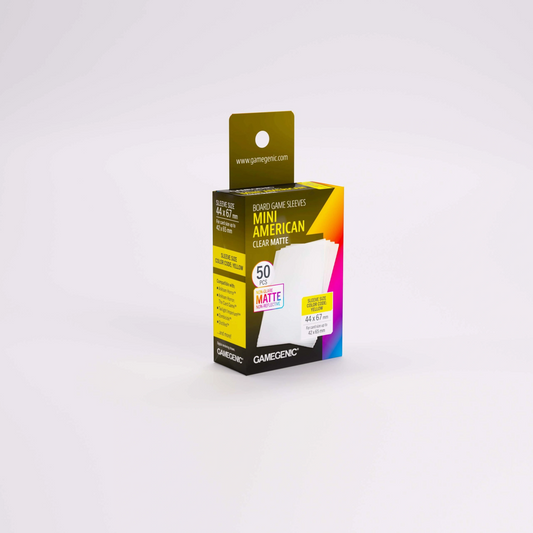 GAMEGENIC MATTE Mini American Board Game Sized Sleeves