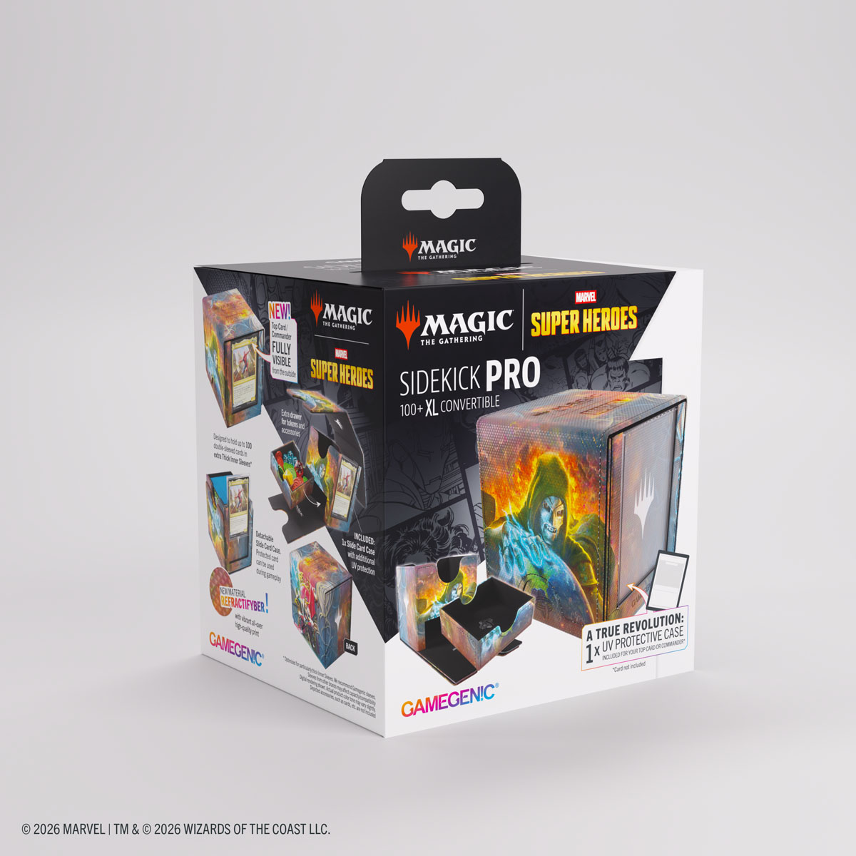 GAMEGENIC MARVEL SUPER HEROES SIDEKICK PRO 100+XL