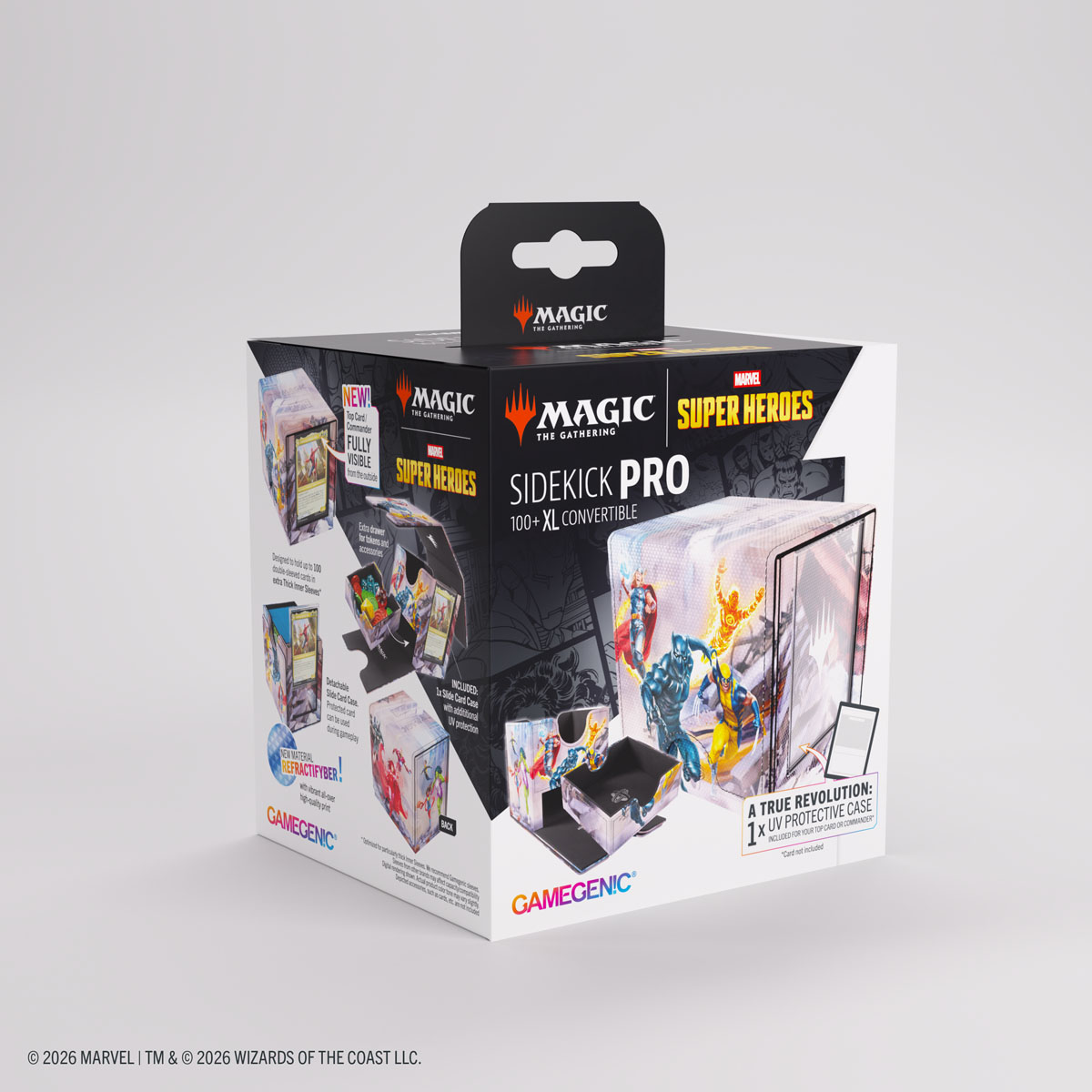 GAMEGENIC MARVEL SUPER HEROES SIDEKICK PRO 100+XL