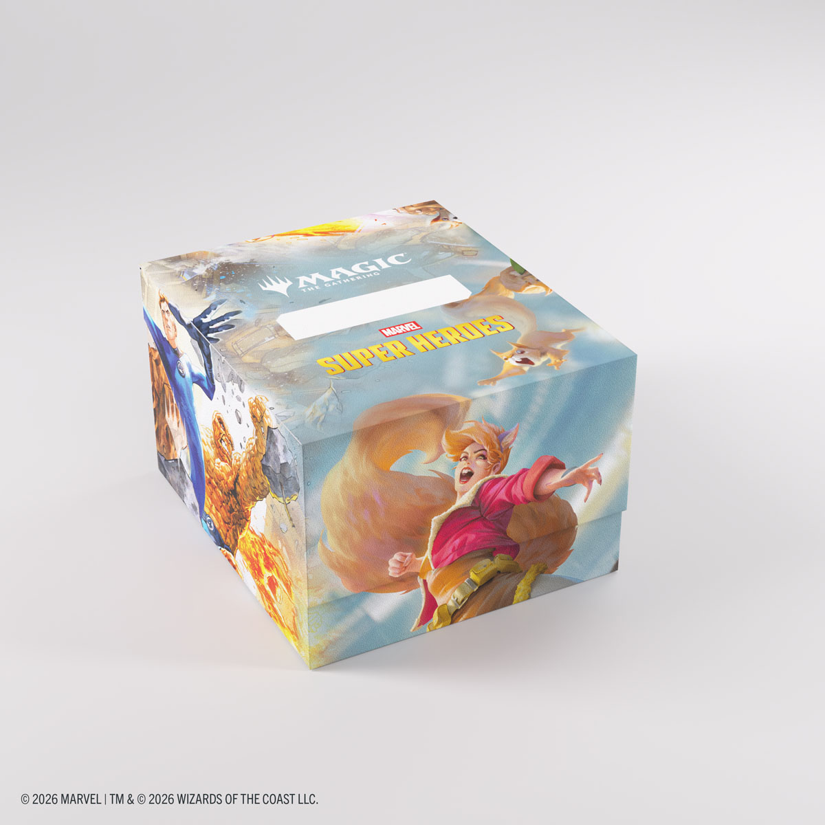 GAMEGENIC MARVEL SUPER HEROES 100+XL SOFT CRATE FANTASTIC FOUR/GO NUTS