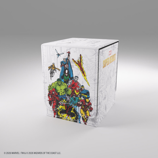 GAMEGENIC MARVEL SUPER HEROES SQUIRE 100+ XL DECK BOX