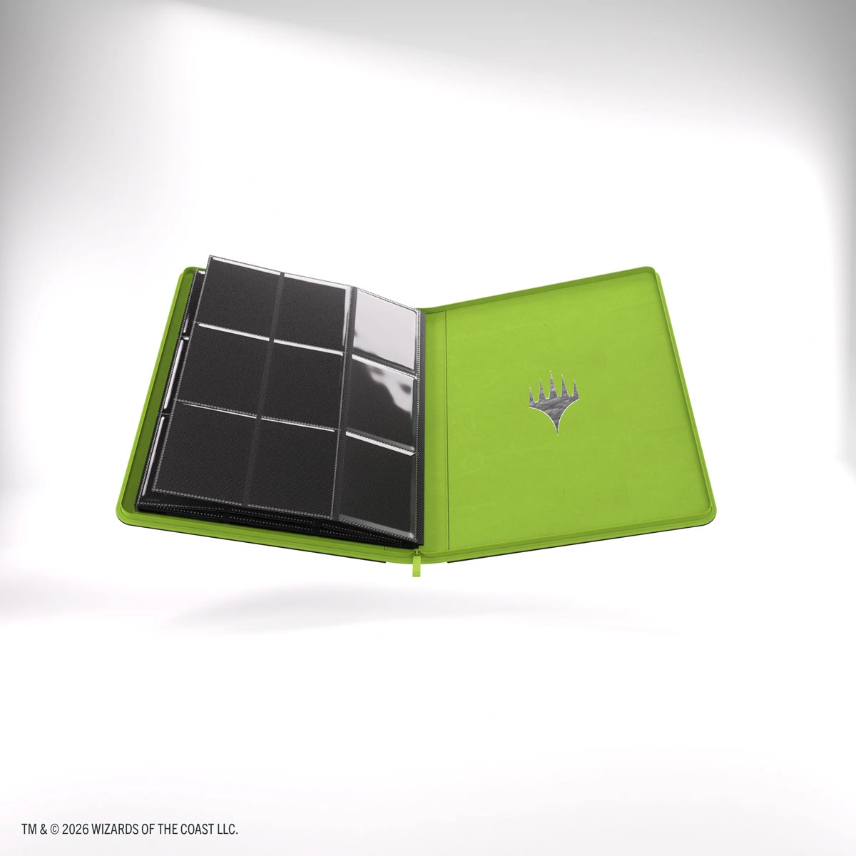 GAMEGENIC SECRETS OF STRIXHAVEN ZIP-UP ALBUM 18 POCKET BLACK/GREEN