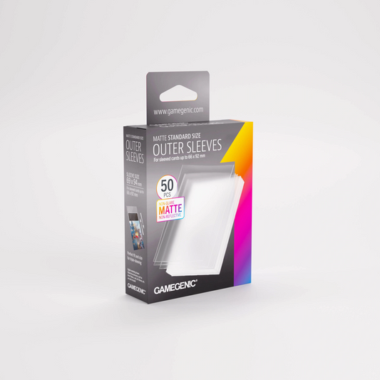GAMEGENIC MATTE Outer Sleeves Standard Card Game 2026