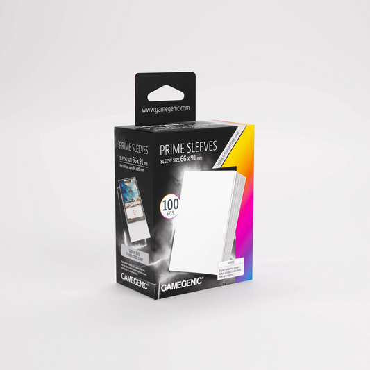 GAMEGENIC PRIME Sleeves White (ECO)