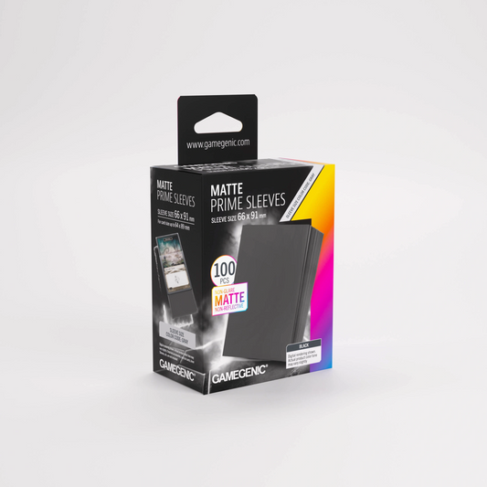 GAMEGENIC MATTE Prime Sleeves Black