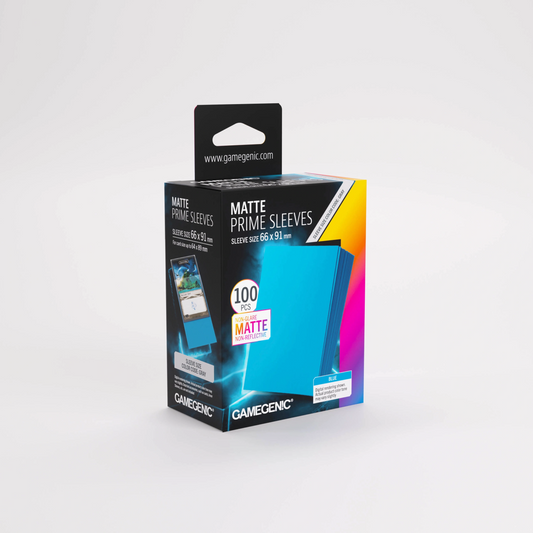 GAMEGENIC MATTE Prime Sleeves Blue (ECO)