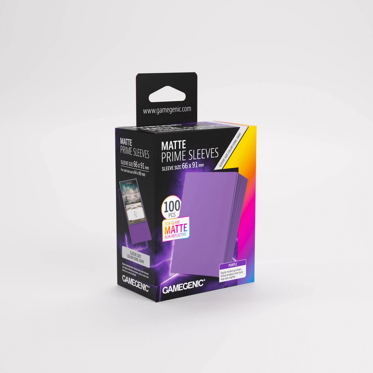 GAMEGENIC MATTE Prime Sleeves Purple