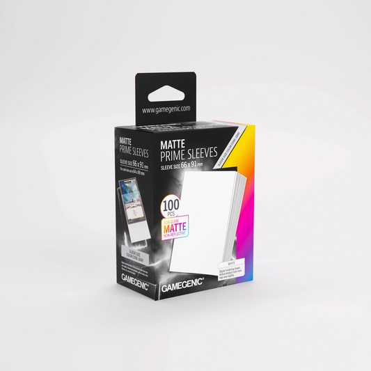 GAMEGENIC MATTE Prime Sleeves White