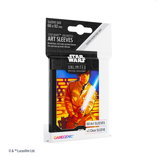 Star Wars Unlimited Art Sleeves Luke Skywalker