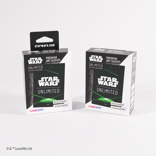 STAR WARS UNLIMITED ART SLEEVES GREEN
