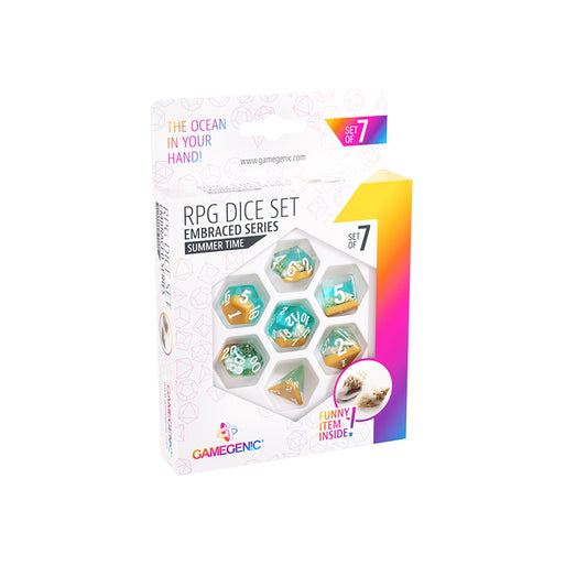 EMBRACED SERIES - SUMMER TIME RPG DICE SET