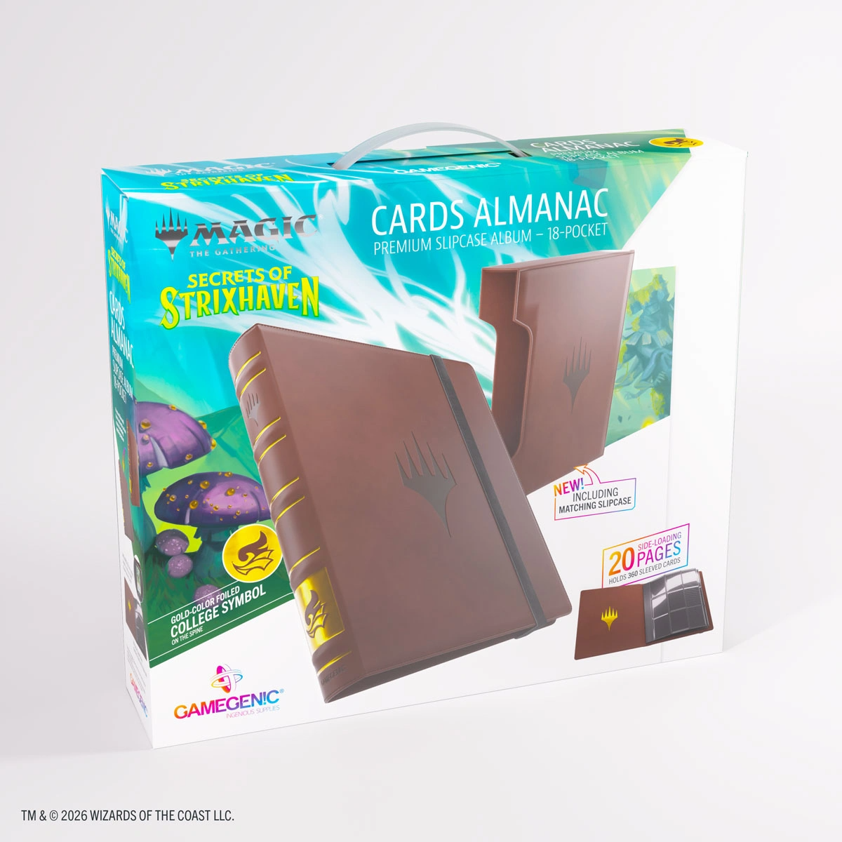 GAMEGENIC SECRETS OF STRIXHAVEN CARDS ALMANAC 18-POCKET