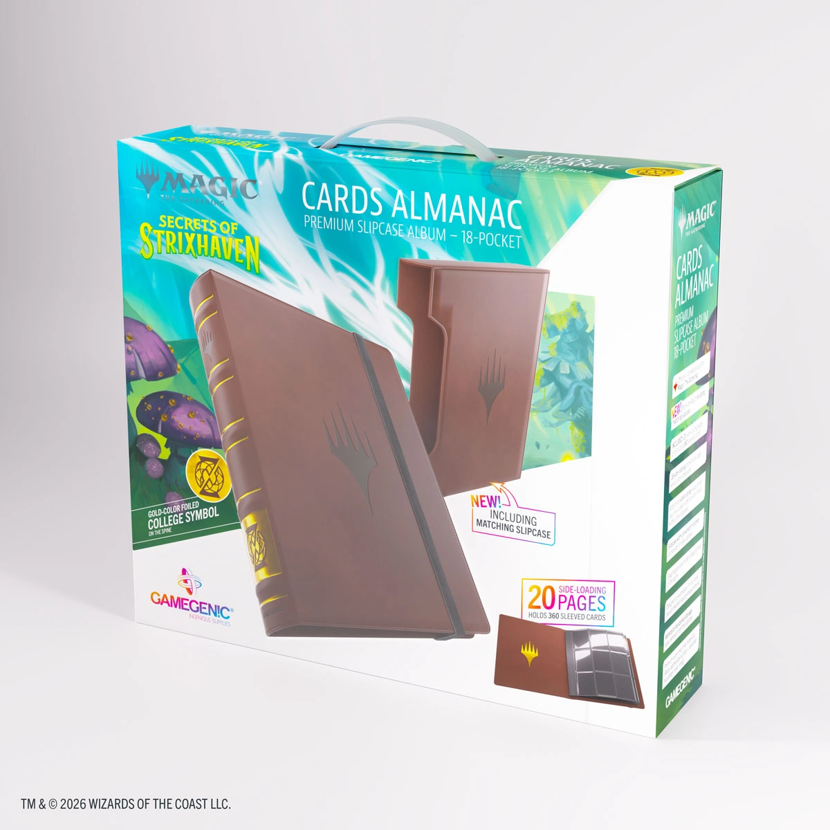 GAMEGENIC SECRETS OF STRIXHAVEN CARDS ALMANAC 18-POCKET