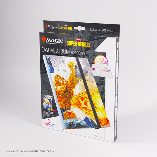GAMEGENIC MARVEL SUPER HEROES CASUAL 18-POCKET ALBUM