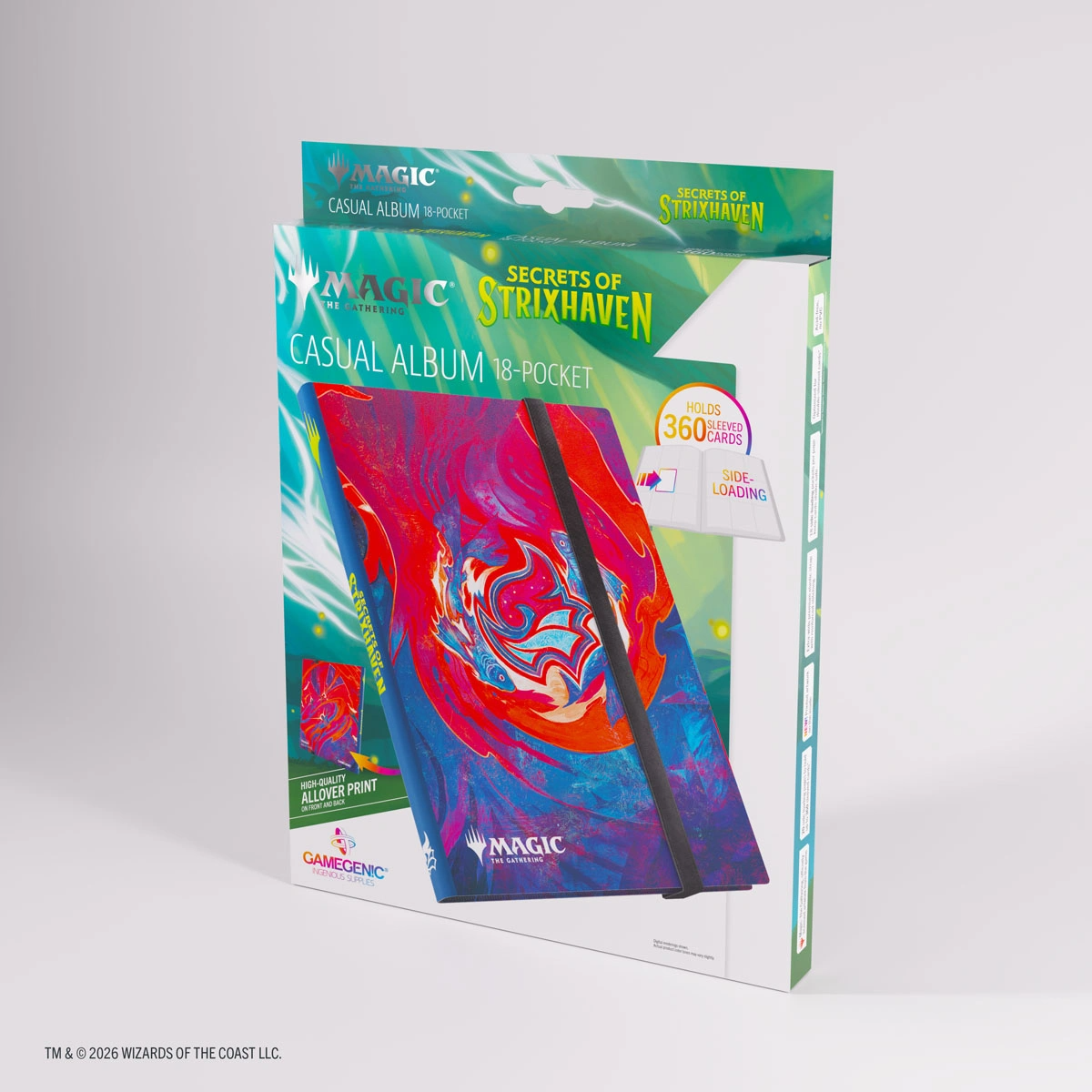 GAMEGENIC SECRETS OF STRIXHAVEN CASUAL ALBUM 18-POCKET