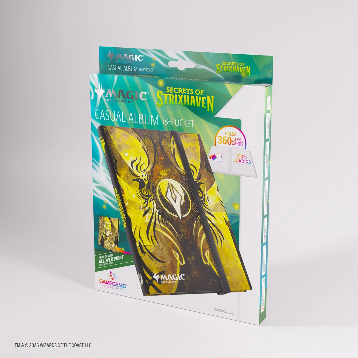 GAMEGENIC SECRETS OF STRIXHAVEN CASUAL ALBUM 18-POCKET