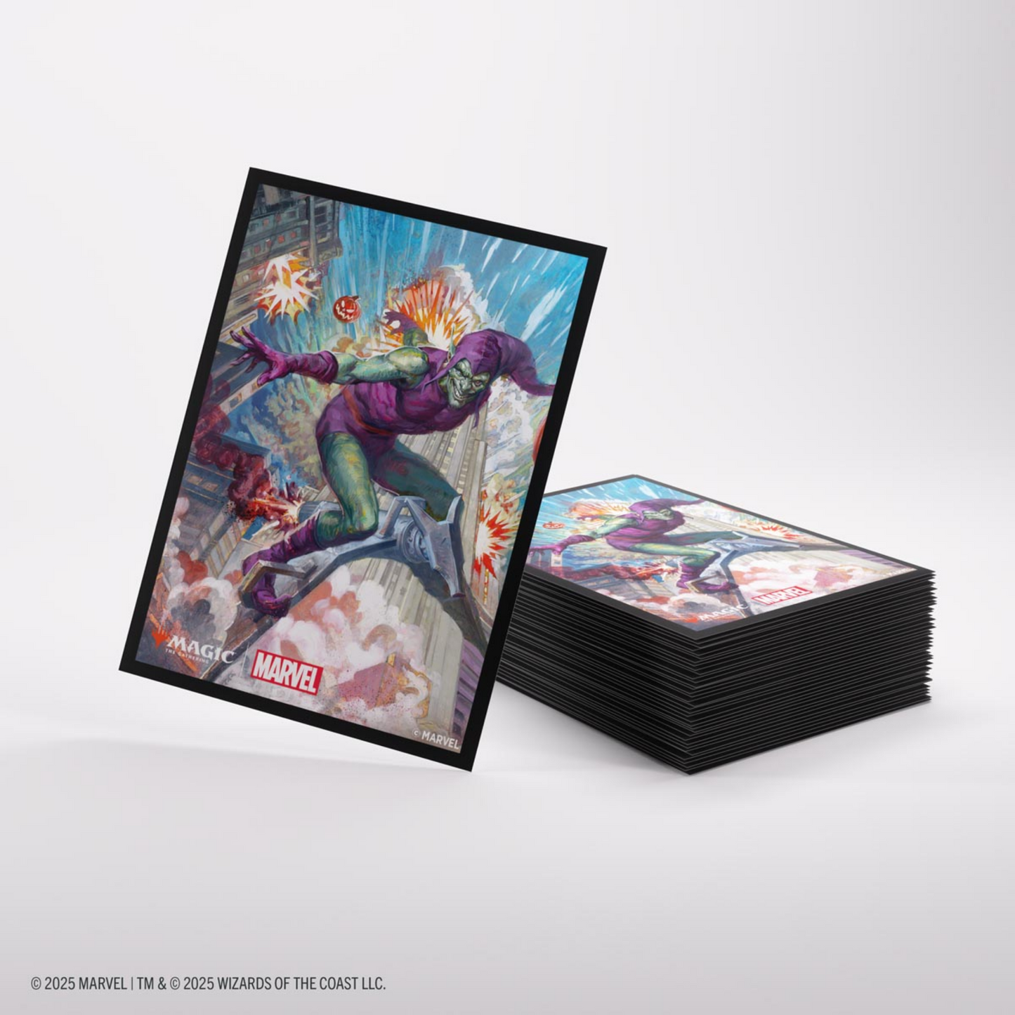 GAMEGENIC PREMIUM SPIDER-MAN GREEN GOBLIN SLEEVES (105)
