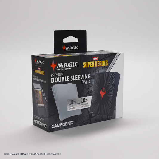 GAMEGENIC MARVEL SUPER HEROES PREMIUM DOUBLE PACK SLEEVES (100)