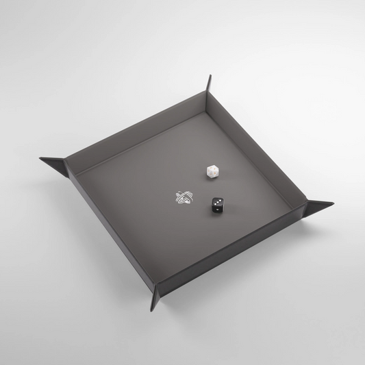 Black and Gray Square Dice Tray