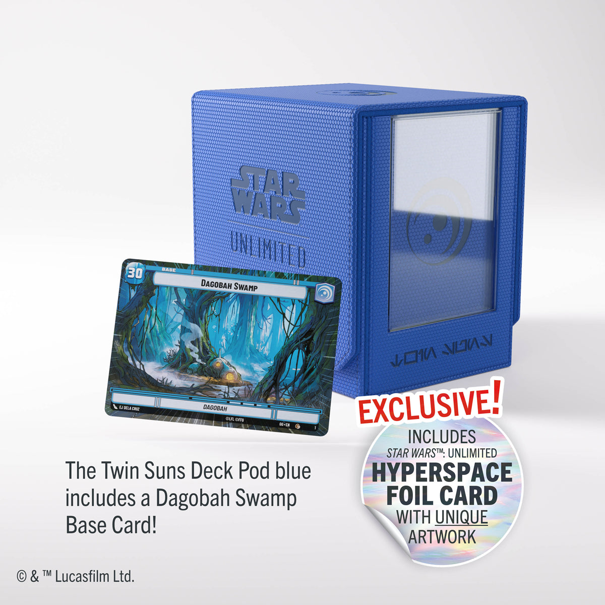 Star Wars Unlimited Twin Suns Deck Pod Blue