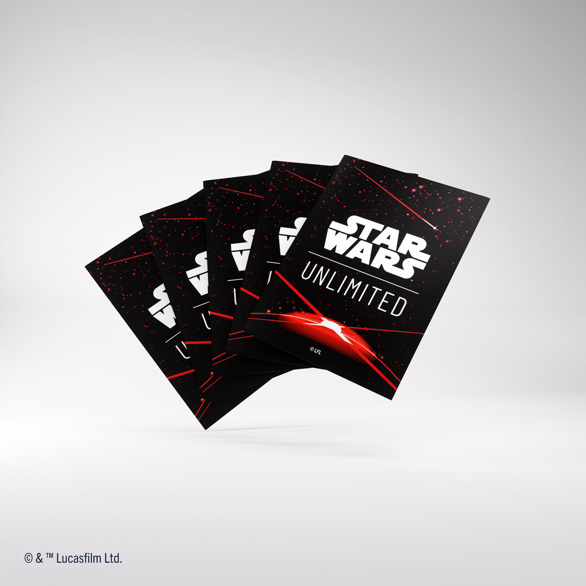 STAR WARS UNLIMITED ART SLEEVES SPACE RED