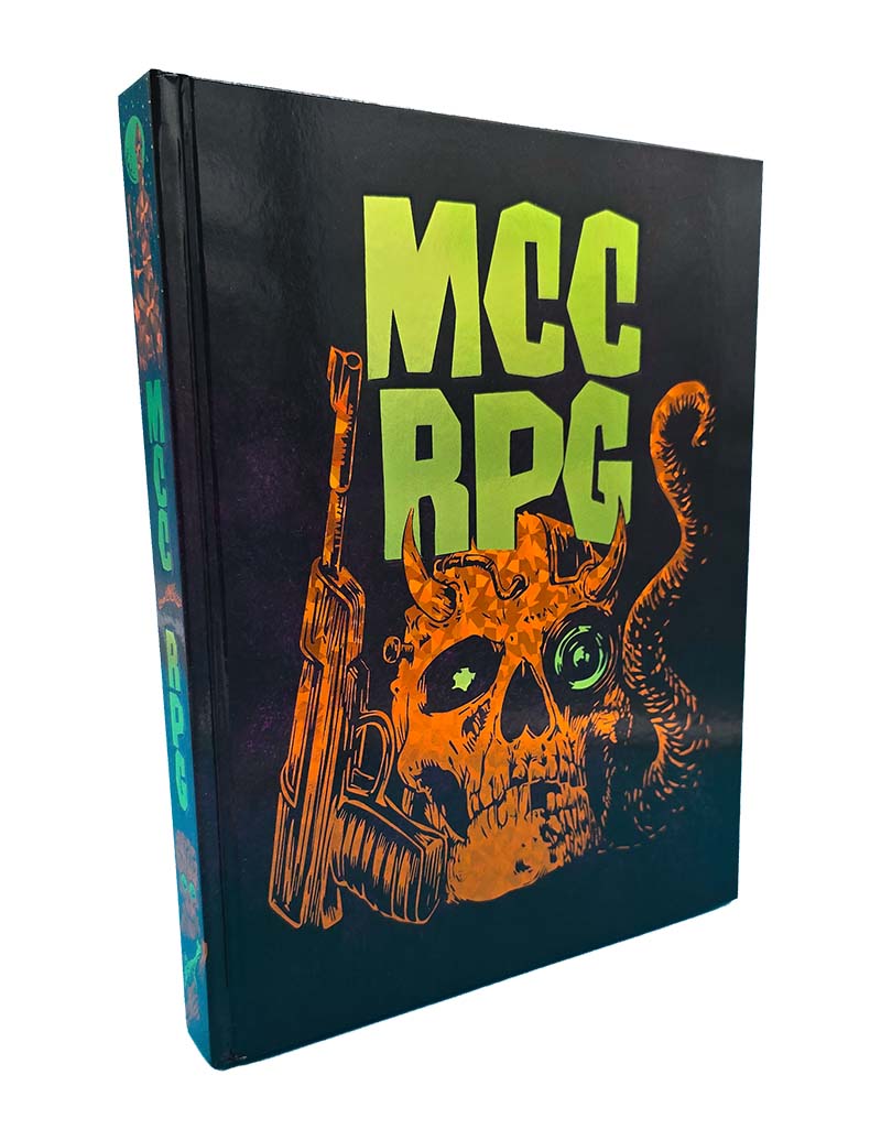 MUTANT CRAWL CLASSICS ROLE PLAYING GAME (MCC RPG): FOIL DEMON SKULL EDITION