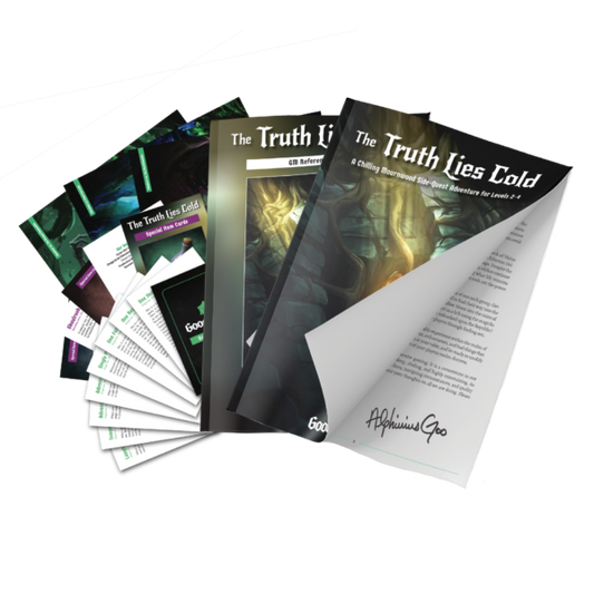 GOOEY CUBE TRUTH LIES COLD