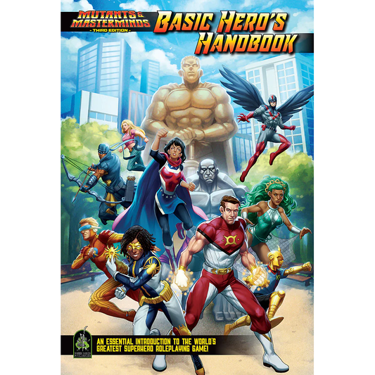 MUTANTS AND MASTERMINDS: BASIC HERO'S HANDBOOK 3RD EDITION