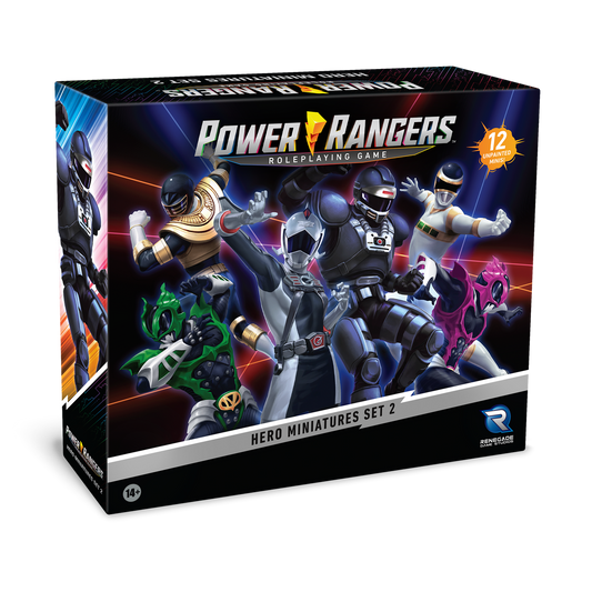 POWER RANGERS RPG MINIS HERO SET 2