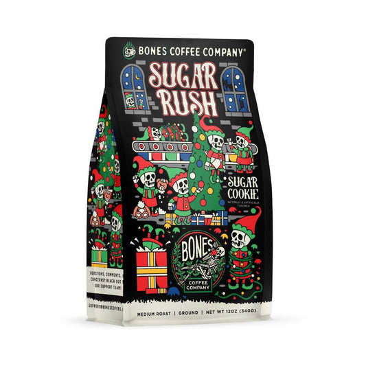 BONES COFFEE SUGAR RUSH 12OZ GROUND COFFEE