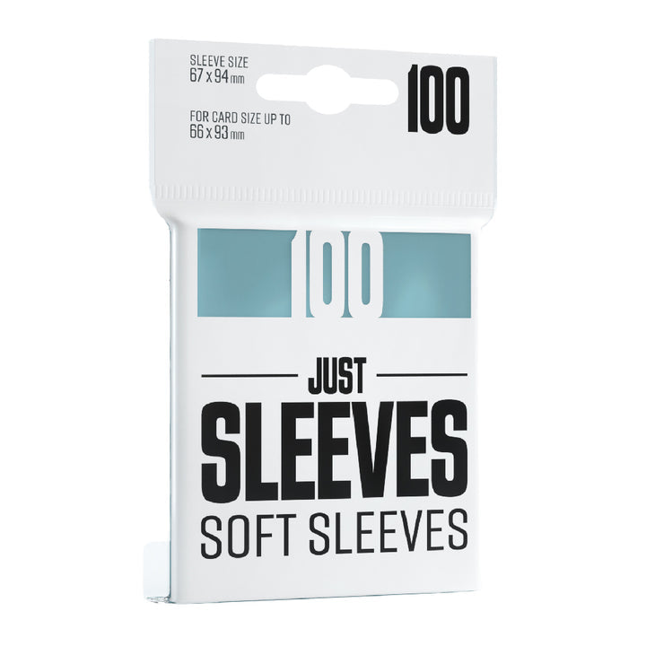 JUST SLEEVES SOFT SLEEVES 100 SLEEVE PACK