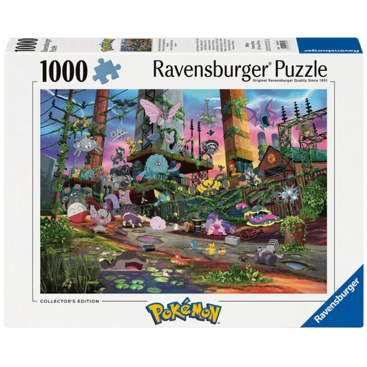 POKEMON JOLTEON & RECLAIMED POWER PLANT 1000pc PUZZLE