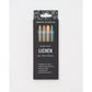 LICHEN METALLIC GEL PEN SET