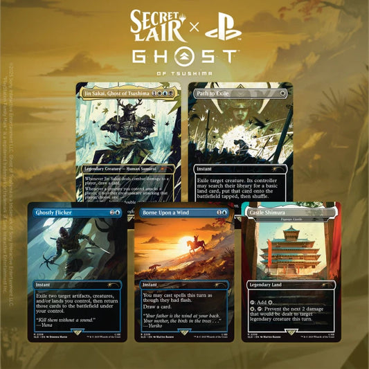 MAGIC THE GATHERING SECRET LAIR DROP - GHOSTS OF TSUSHIMA