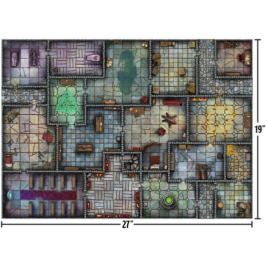 BATTLEMATS DUNGEON GIFT WRAP