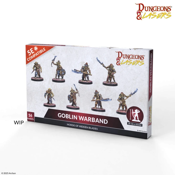 DUNGEONS & LASERS GOBLIN WARBAND