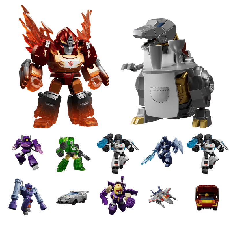 TRANSFORMERS BLOKEES DEFENDER VERSION 04 TYRANT'S FURY BLIND BOX
