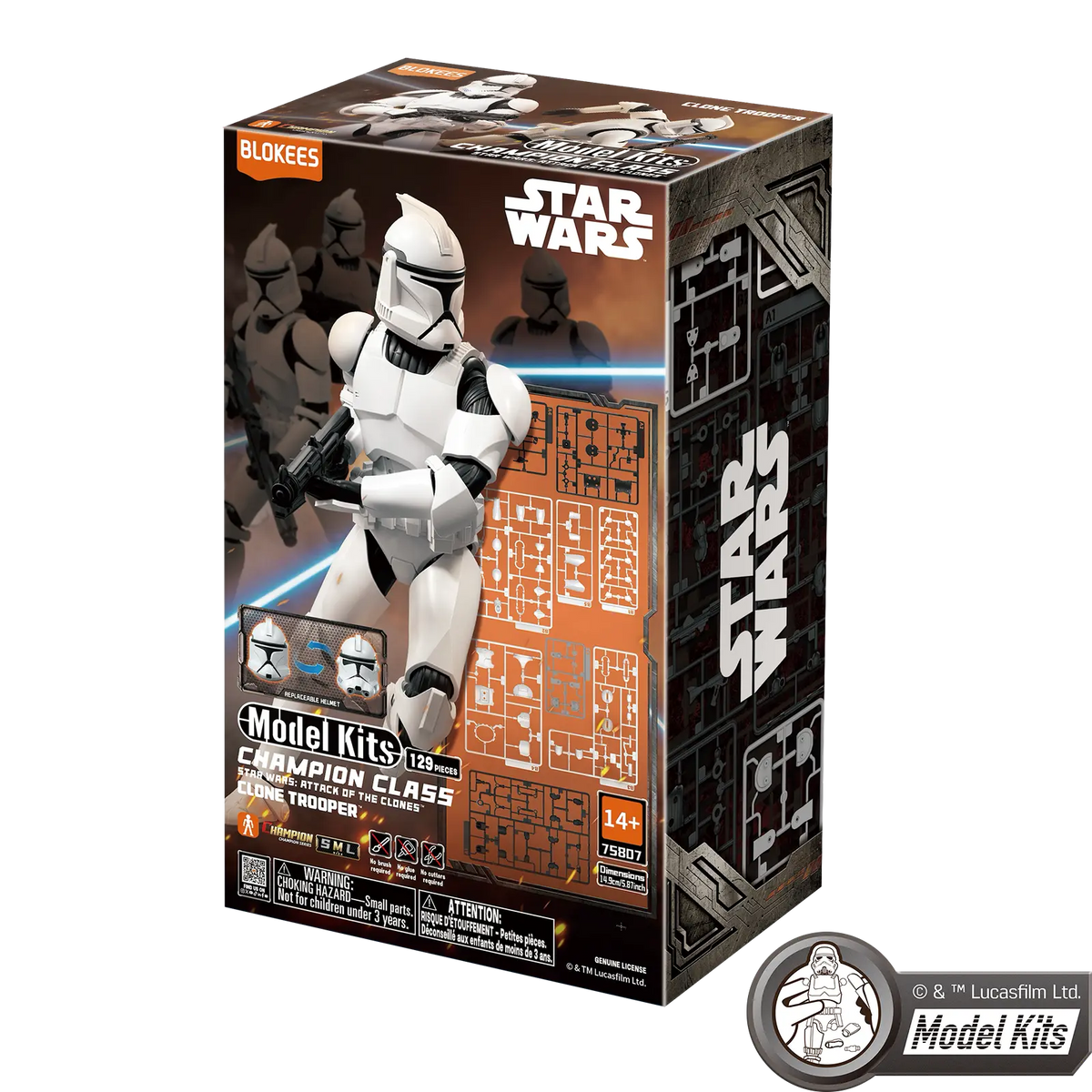 STAR WARS BLOKEES CLASSIC CLASS CLONE TROOPER