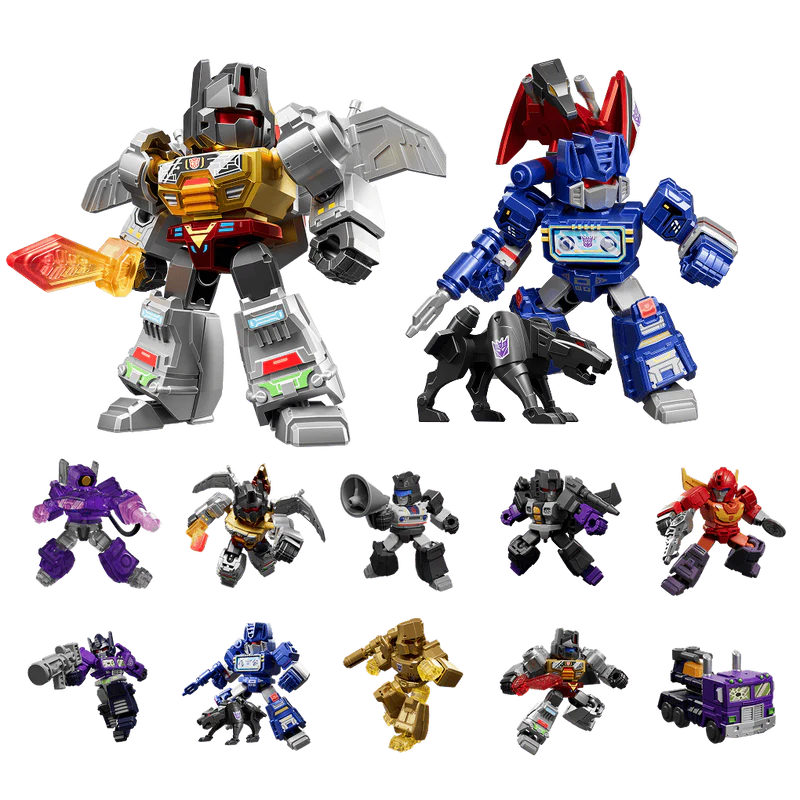 TRANSFORMERS BLOKEES DEFENDER VERSION 03 HEAVY METAL WAR BLIND BOX