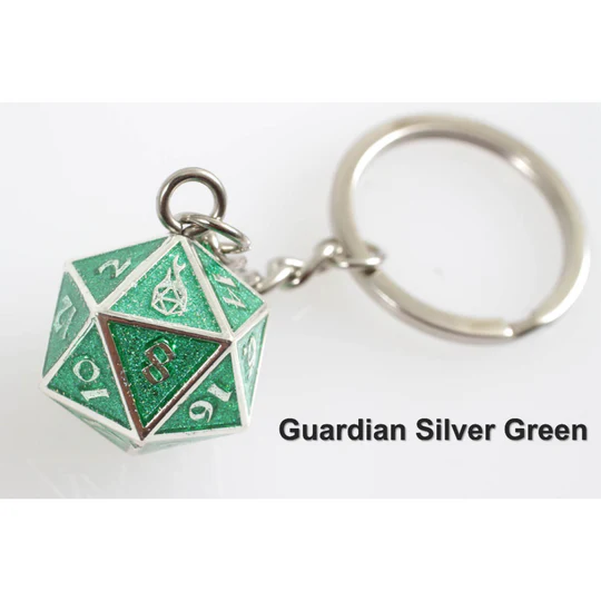 FOB OF FATE D20 KEYCHAIN
