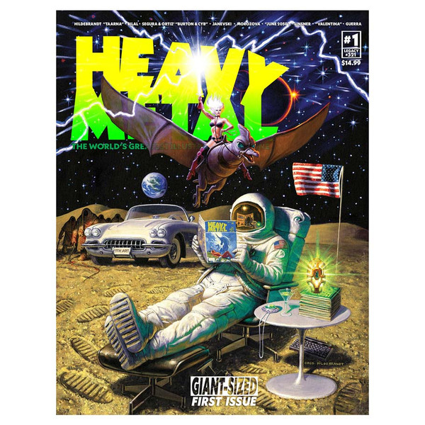 HEAVY METAL MAGAZINE ISSUE #1