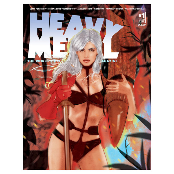 HEAVY METAL MAGAZINE ISSUE #1