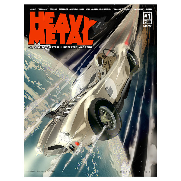 HEAVY METAL MAGAZINE ISSUE #1