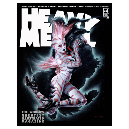 HEAVY METAL MAGAZINE ISSUE #4