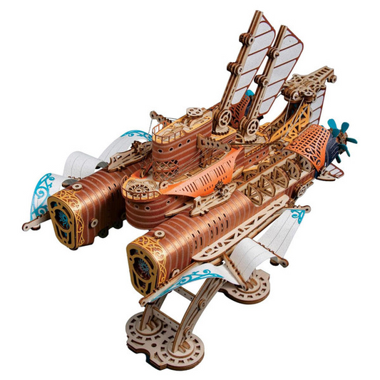 3-D MFANTASY AIRSHIP: 20,000 LEAGUES COPPER